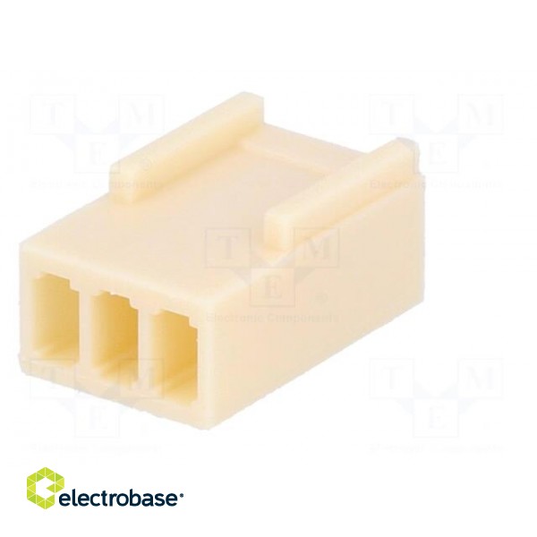 Plug | wire-board | female | NS25 | 2.54mm | PIN: 3 | w/o contacts | 250V image 6