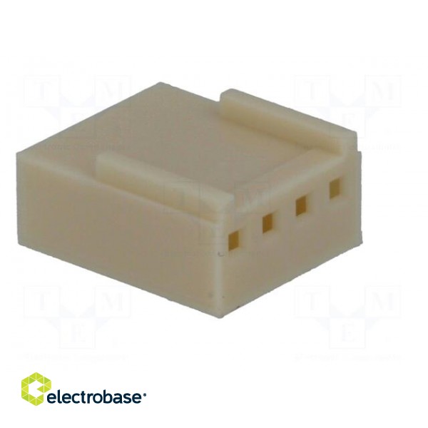 Plug | wire-board | female | NS25 | 2.54mm | PIN: 4 | w/o contacts | 250V image 8