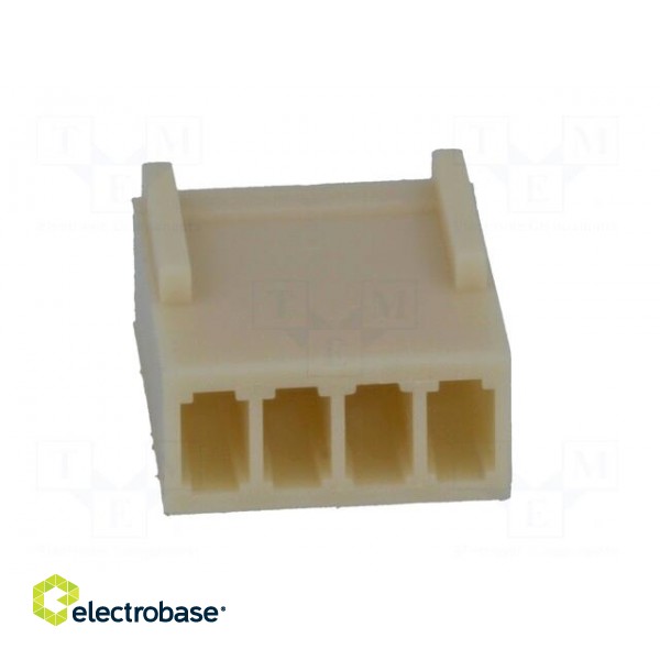 Plug | wire-board | female | NS25 | 2.54mm | PIN: 4 | w/o contacts | 250V paveikslėlis 5