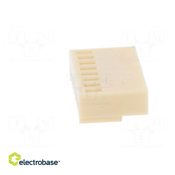 Plug | wire-board | female | NS25 | 2.54mm | PIN: 8 | w/o contacts | 250V image 3