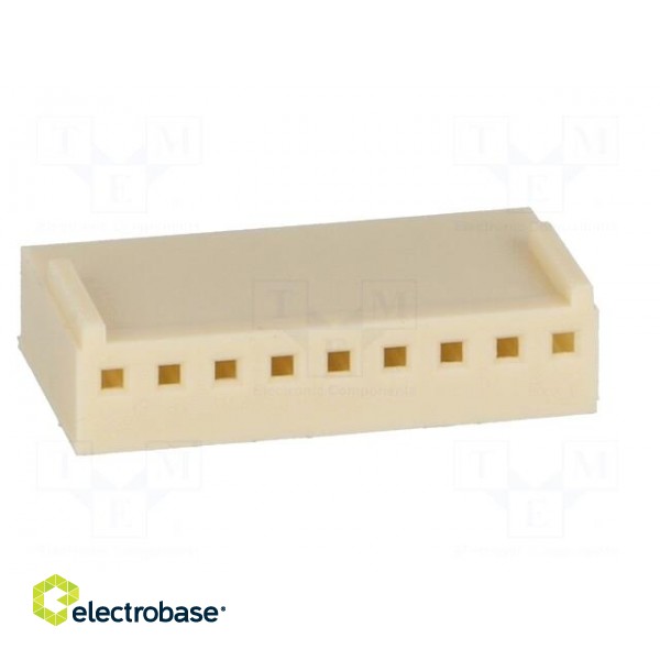 Plug | wire-board | female | NS25 | 2.54mm | PIN: 9 | w/o contacts | 250V image 9