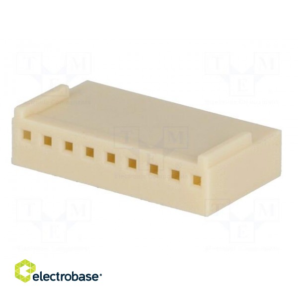 Plug | wire-board | female | NS25 | 2.54mm | PIN: 9 | w/o contacts | 250V image 2
