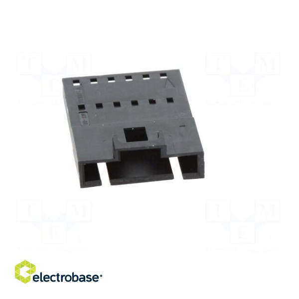 Plug | wire-wire | male | SL | 2.54mm | PIN: 6 | w/o contacts,A | for cable paveikslėlis 9