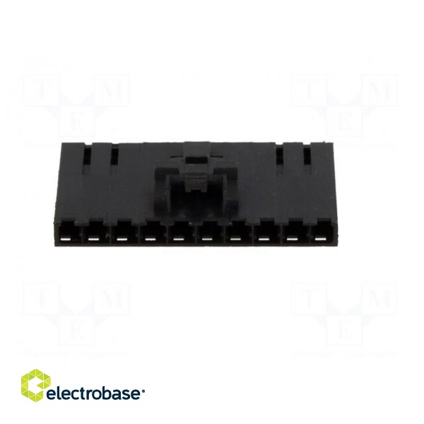 Plug | wire-wire/PCB | female | SL | 2.54mm | PIN: 10 | w/o contacts paveikslėlis 5