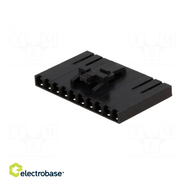 Plug | wire-wire/PCB | female | SL | 2.54mm | PIN: 10 | w/o contacts paveikslėlis 6