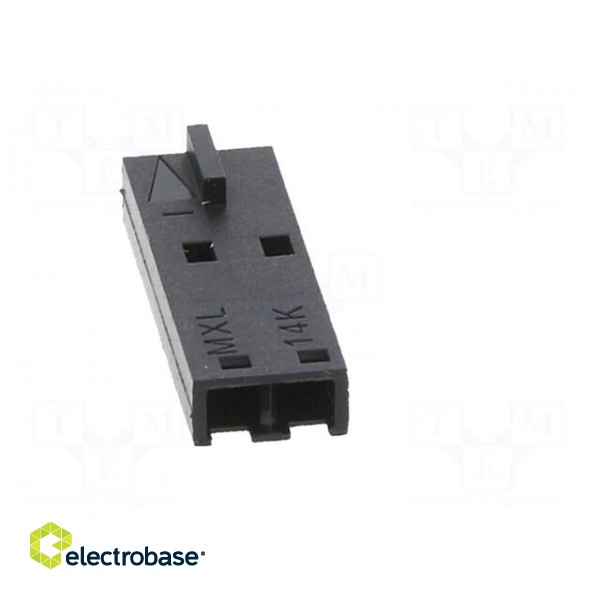 Plug | wire-wire/PCB | female | SL | 2.54mm | PIN: 2 | w/o contacts image 5