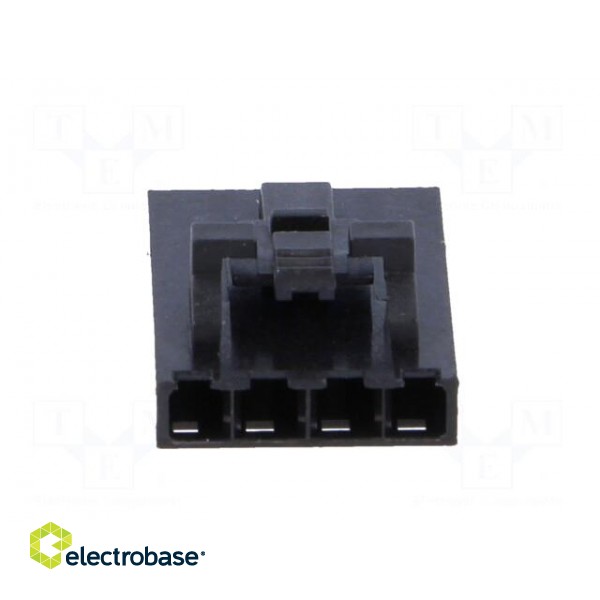 Plug | wire-wire/PCB | female | SL | 2.54mm | PIN: 4 | w/o contacts image 5