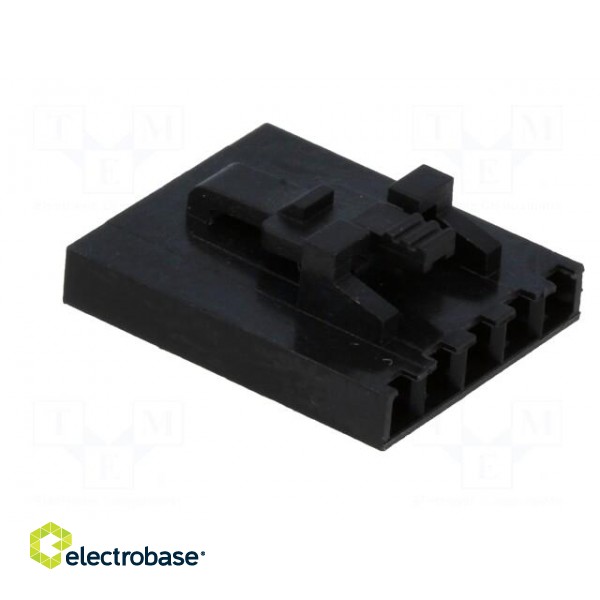 Plug | wire-wire/PCB | female | SL | 2.54mm | PIN: 5 | w/o contacts фото 4