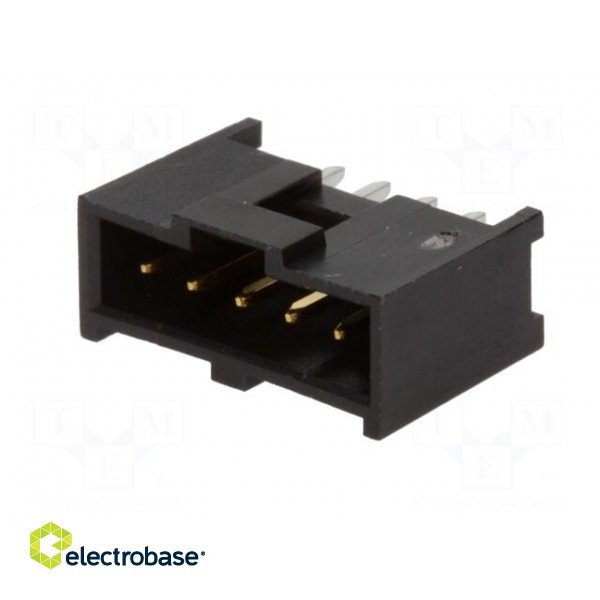 Socket | IDC | male | C-Grid III | 2.54mm | PIN: 5 | THT | gold-plated image 2