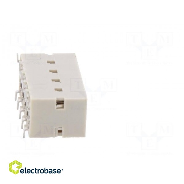 Socket | wire-board | female | DUBOX | 2.54mm | PIN: 10 | SMT | gold-plated image 7
