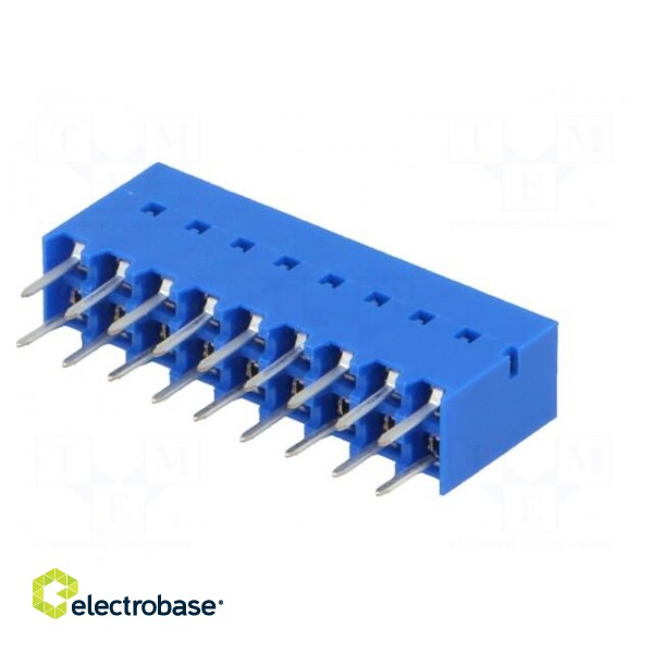 Connector: PCB to PCB | socket | female | Dubox® | 2.54mm | PIN: 18 | THT image 6