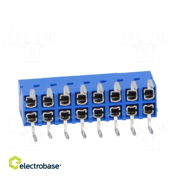Socket | wire-board | female | DUBOX | 2.54mm | PIN: 16 | THT | 2A | straight image 5