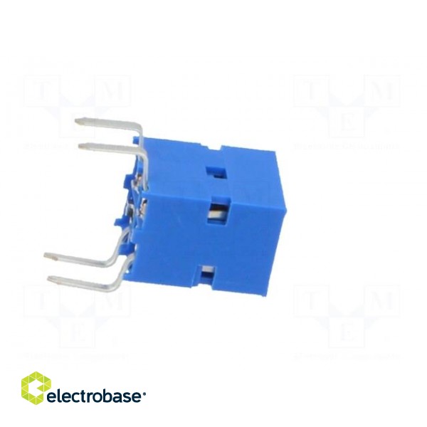 Socket | PCB to PCB | female | Dubox® | 2.54mm | PIN: 4 | THT | 2A | straight image 7