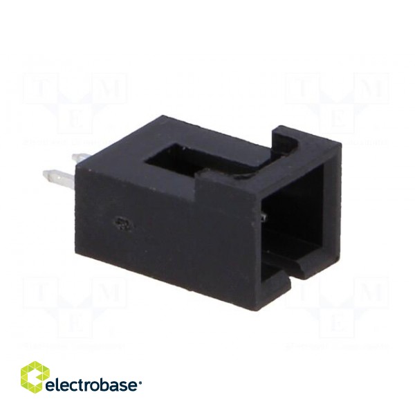 Socket | wire-board | male | 2.54mm | PIN: 2 | THT | 2.5A | tinned | -25÷85°C image 8
