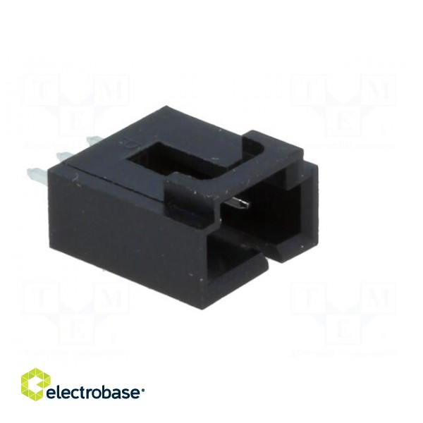 Socket | wire-board | male | 2.54mm | PIN: 3 | THT | 2.5A | tinned | -25÷85°C image 8