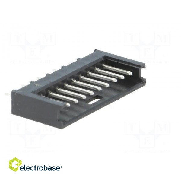 Socket | wire-board | male | AMPMODU MOD II | 2.54mm | PIN: 10 | THT image 8