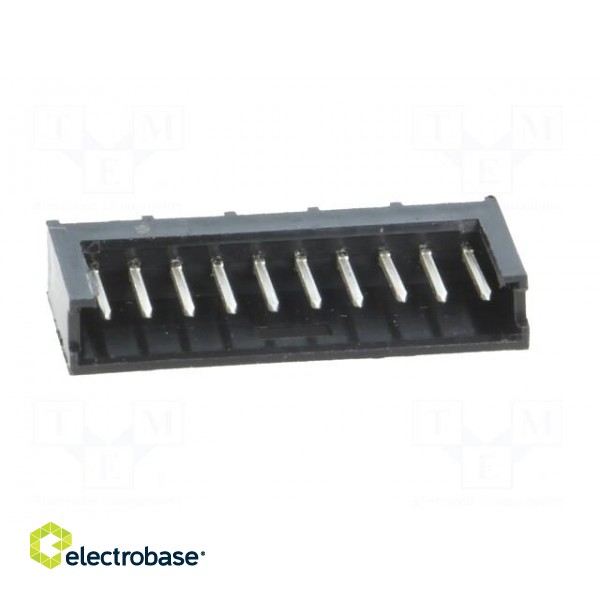 Socket | wire-board | male | AMPMODU MOD II | 2.54mm | PIN: 10 | THT image 9