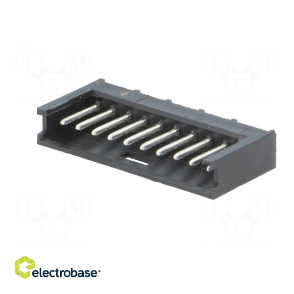 Socket | wire-board | male | AMPMODU MOD II | 2.54mm | PIN: 10 | THT image 2