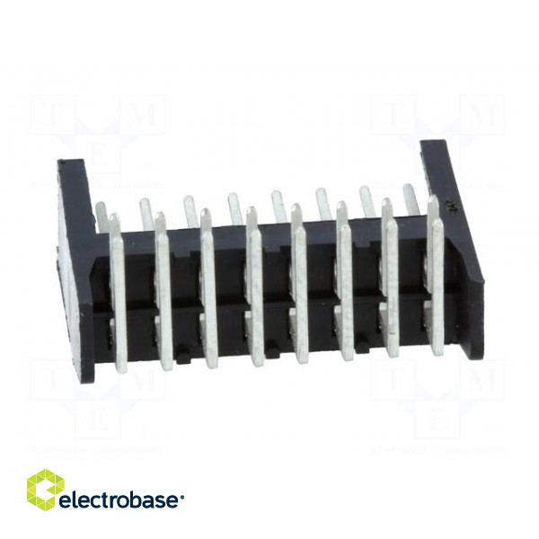 Socket | wire-board | male | AMPMODU MOD II | 2.54mm | PIN: 16 | THT image 5