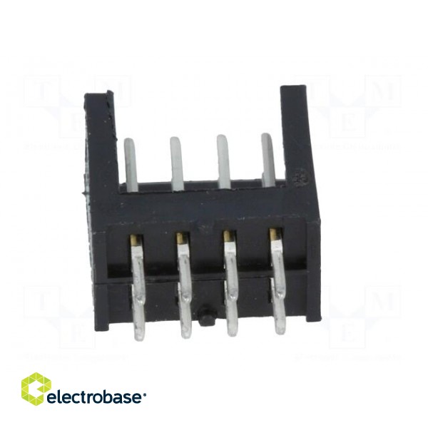 Socket | wire-board | male | AMPMODU MOD II | 2.54mm | PIN: 8 | THT фото 5