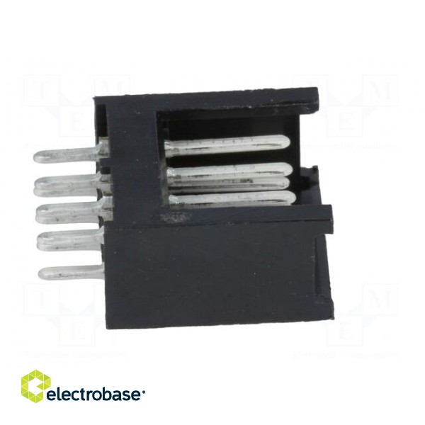Socket | wire-board | male | AMPMODU MOD II | 2.54mm | PIN: 8 | THT image 7