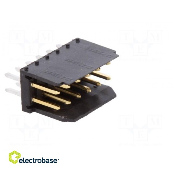 Socket | wire-board | male | DUBOX | 2.54mm | PIN: 12 | THT | 3A | Layout: 2x6 image 8