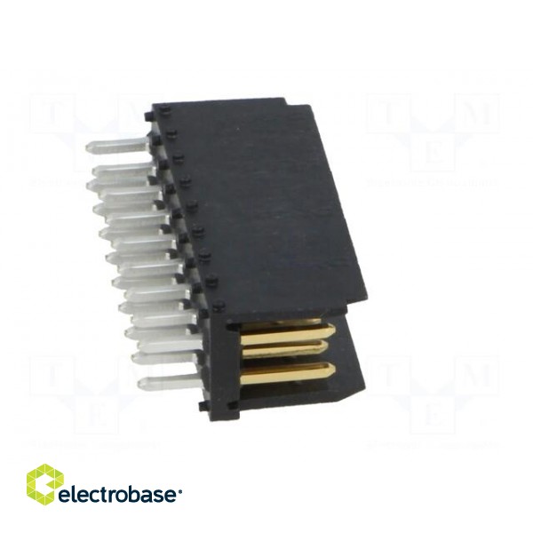 Socket | wire-board | male | DUBOX | 2.54mm | PIN: 18 | THT | 3A | Layout: 2x9 image 7