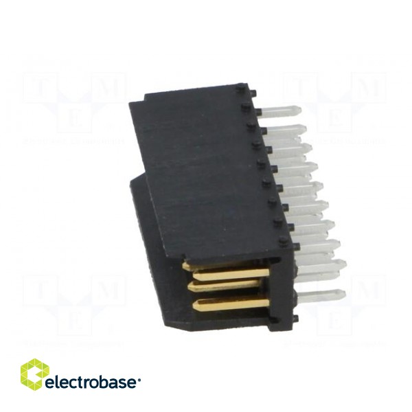 Socket | wire-board | male | DUBOX | 2.54mm | PIN: 18 | THT | 3A | Layout: 2x9 image 3