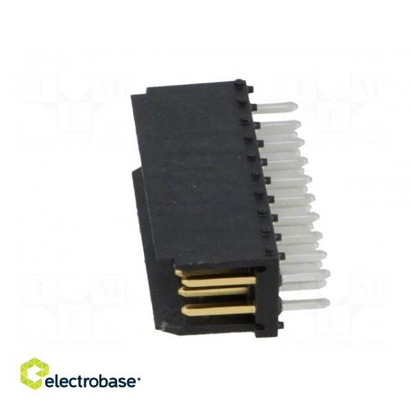 Socket | wire-board | male | DUBOX | 2.54mm | PIN: 20 | THT | 3A | straight image 3