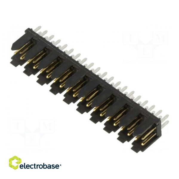 Socket | wire-board | male | Dubox® | 2.54mm | PIN: 4 | THT | 3A | Layout: 2x2