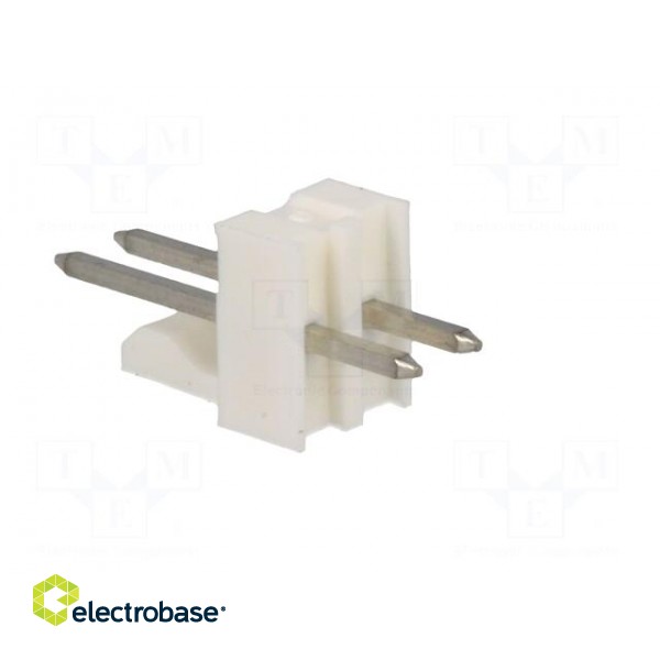 Socket | wire-board | male | KK 254 | 2.54mm | PIN: 2 | snapped-in | THT image 4