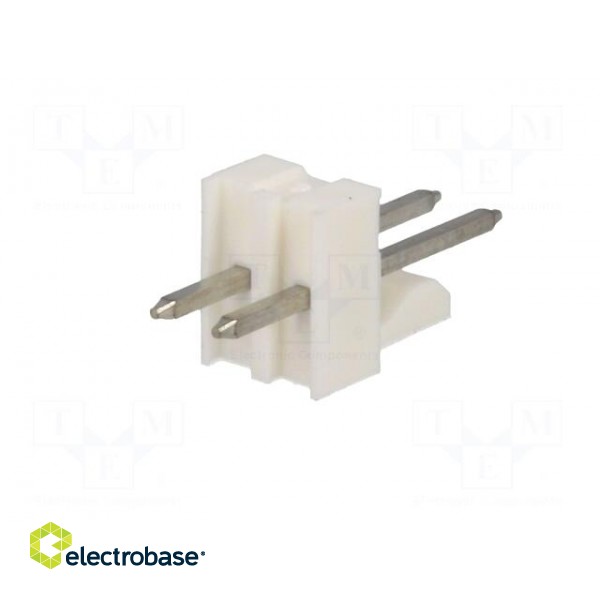 Socket | wire-board | male | KK 254 | 2.54mm | PIN: 2 | snapped-in | THT image 6
