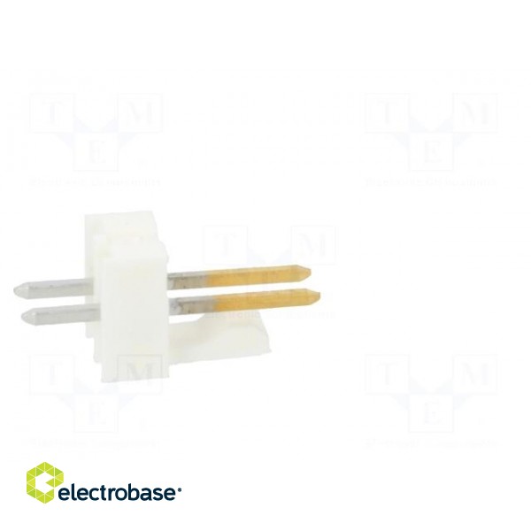Socket | wire-board | male | KK 254 | 2.54mm | PIN: 2 | THT | 4A | Layout: 1x2 image 7