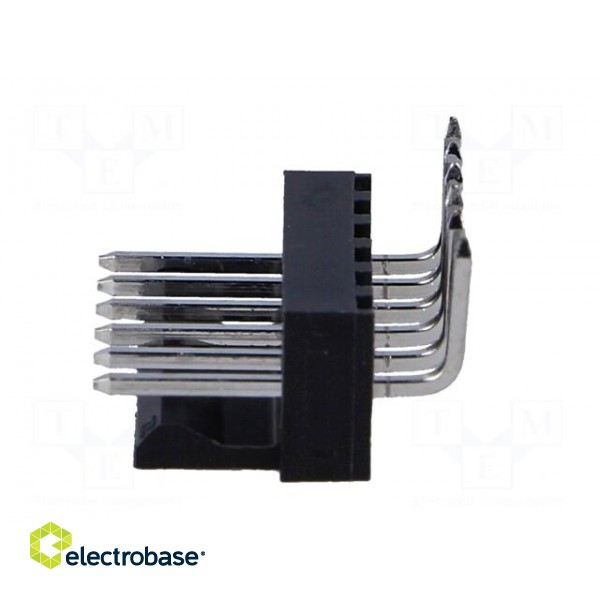 Socket | wire-board | male | KK 254 | 2.54mm | PIN: 6 | THT | tinned image 3