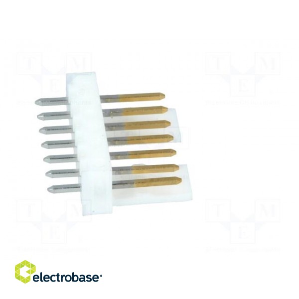 Socket | wire-board | male | KK 254 | 2.54mm | PIN: 7 | THT | gold-plated image 7