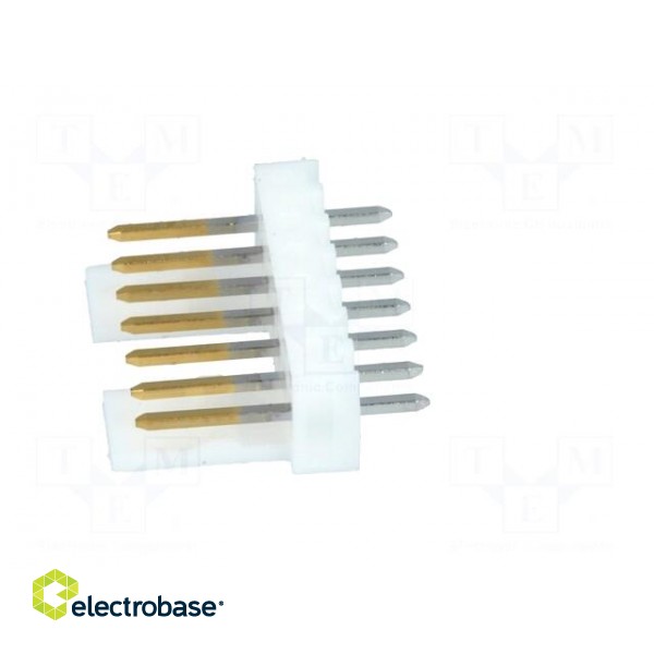 Socket | wire-board | male | KK 254 | 2.54mm | PIN: 7 | THT | gold-plated image 3