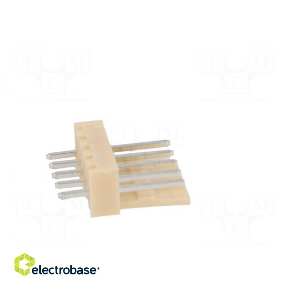 Socket | wire-board | male | NS25 | 2.54mm | PIN: 5 | THT | 250V | 3A | tinned paveikslėlis 7