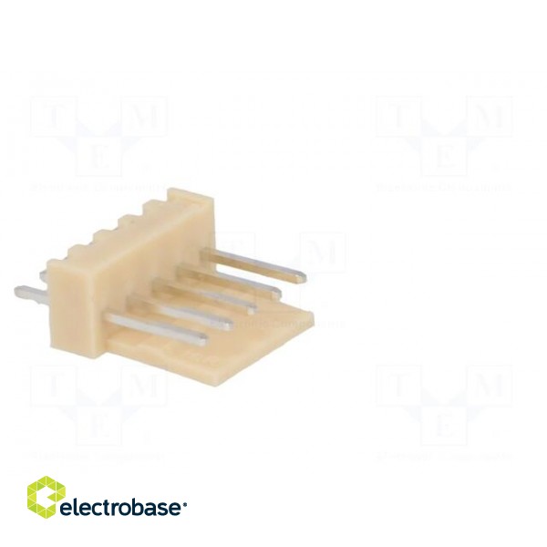 Socket | wire-board | male | NS25 | 2.54mm | PIN: 5 | THT | 250V | 3A | tinned image 8
