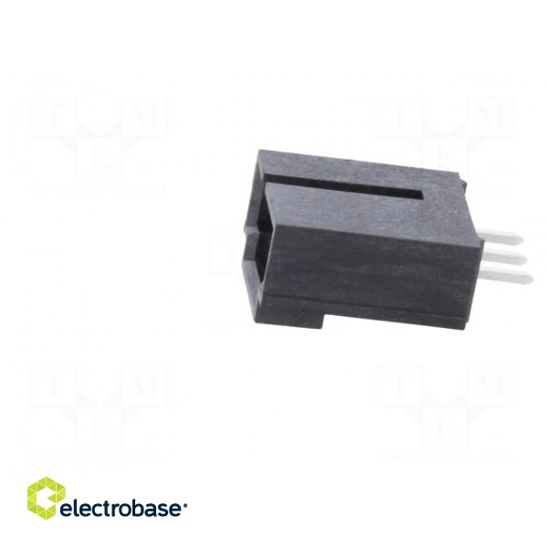 Socket | wire-board | male | SL | 2.54mm | PIN: 3 | THT | tinned | straight image 3