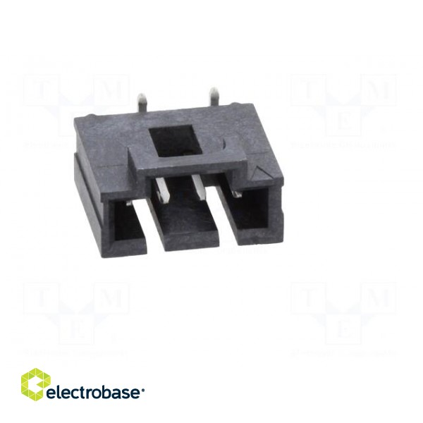 Socket | wire-board | male | SL | 2.54mm | PIN: 4 | SMT | tinned | vertical image 9
