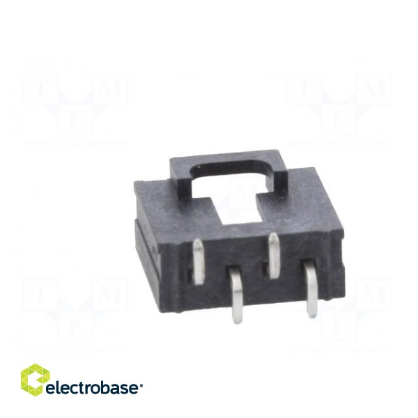 Socket | wire-board | male | SL | 2.54mm | PIN: 4 | SMT | tinned | vertical paveikslėlis 5