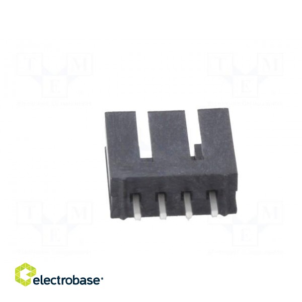 Socket | wire-board | male | SL | 2.54mm | PIN: 4 | THT | tinned | straight paveikslėlis 5