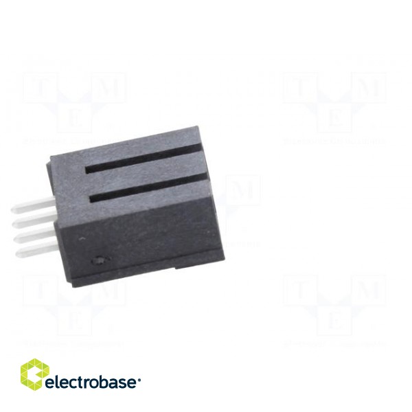 Socket | wire-board | male | SL | 2.54mm | PIN: 4 | THT | tinned | straight image 7