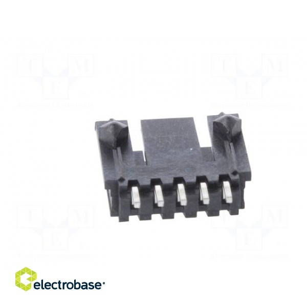 Socket | wire-board | male | SL | 2.54mm | PIN: 5 | SMT | tinned | horizontal image 5