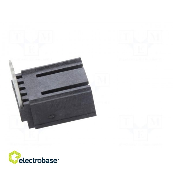 Socket | wire-board | male | SL | 2.54mm | PIN: 5 | THT | tinned | angled 90° image 7