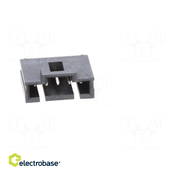 Socket | wire-board | male | SL | 2.54mm | PIN: 5 | THT | tinned | straight image 9