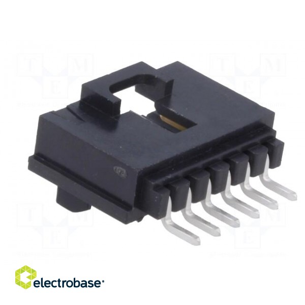 Socket | wire-board | male | SL | 2.54mm | PIN: 6 | SMT | gold-plated image 4