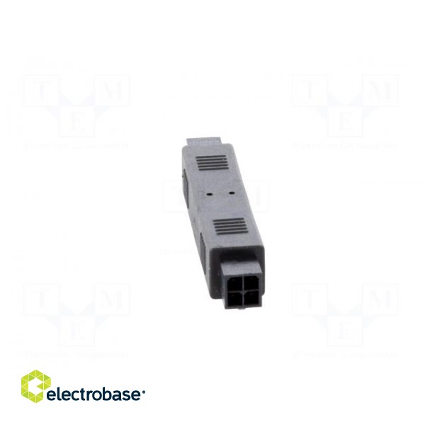 Coupler | wire-wire | male | Micro-Fit 3.0 | 3mm | PIN: 4 | for cable фото 5
