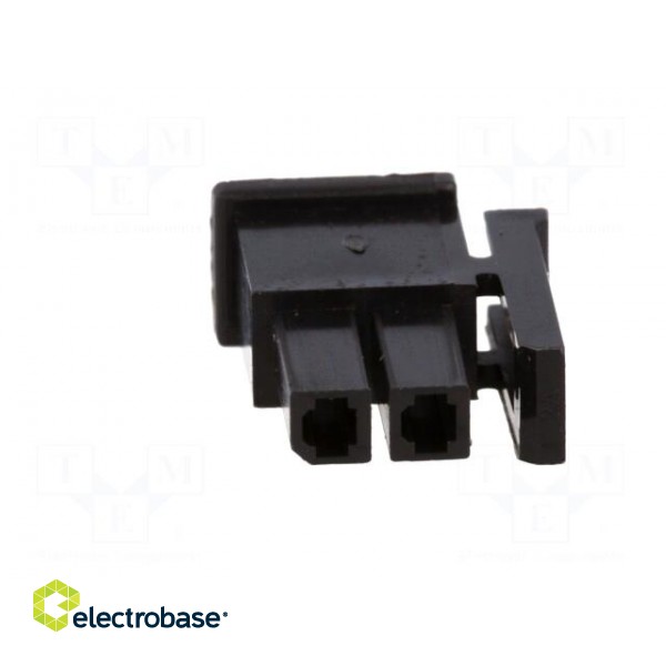 Plug | wire-board | female | 3mm | PIN: 2 | w/o contacts | for cable | 5A image 9