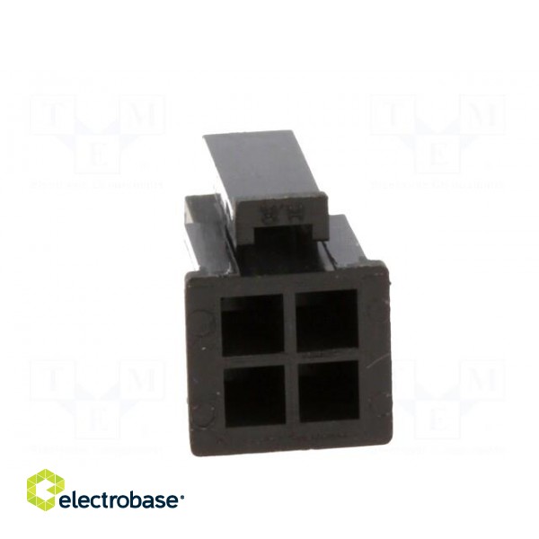 Plug | wire-board | female | 3mm | PIN: 4 | w/o contacts | for cable | 5A image 5